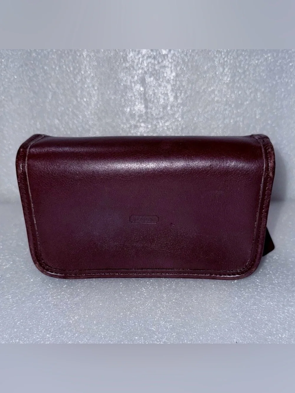 Vintage Coach Chubby Case in Mahogany Brown